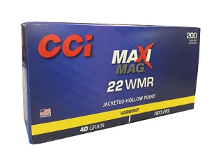 CCI Maxi-Mag 22mag JHP (200)