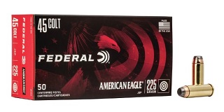 Federal American Eagle Handgun 45Colt JSP 225gr