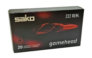 Sako Gamehead 222rem 50gr