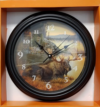 Horloge avec Paysage Orignal