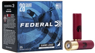 Federal Game Load Upland Hi-Brass 28ga - 2,75 - 1oz - 6