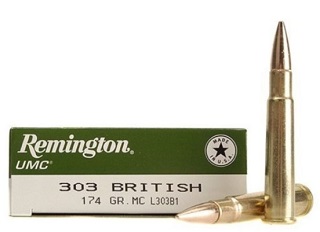 Remington UMC rifle FMJ 174gr 303British