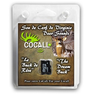Carte de son CoCall - Carte de chevreuil