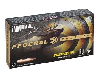 Federal Premium Berger Hybrid Hunter 7mmremmag 168gr