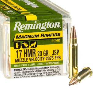 Remington Premier Rimfire 17hmr 20gr PSP