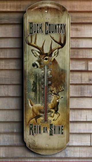 TIN Thermometer - Buck Country