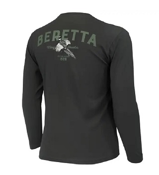 Beretta T-Shirt Wing Shooter Manches Longues Military Green