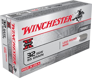 Winchester 32s&w 85gr Lead round nose