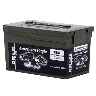 Federal American Eagle 5.56Nato FMJ-BT 120 rounds