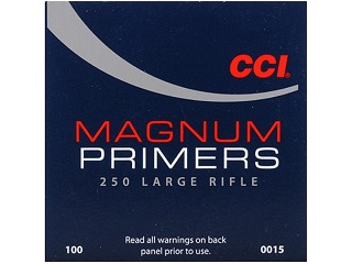 CCI #250 Large Rifle Magnum Primers (0015)