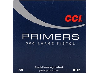 CCI #300 Large Pistol Primers (0012)
