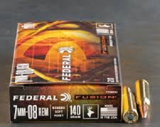 Federal Fusion 7mm-08 140Gr 