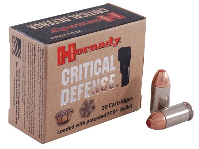 Hornady Critical defense 45 acp 185gr
