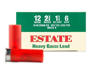 Estate - Heavy Game Load - 12ga - 2 pouces 3/4 - #7.5